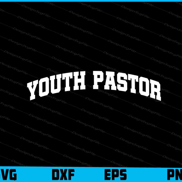 Youth Pastor Graduation SVG