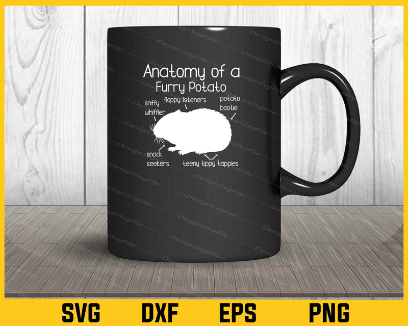 Anatomy Of A Furry Potato mug