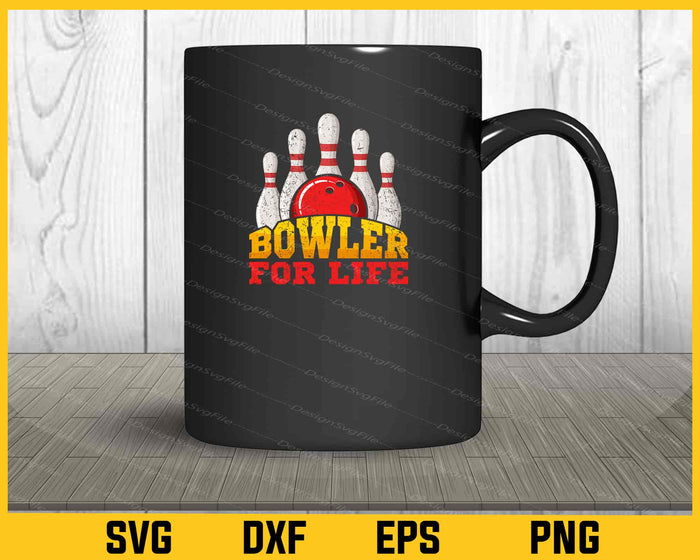Bowler for life Svg Cutting Printable File  - Premium Cutting Files in SVG, PNG & EPS Formats - Premium SVG Cutting Files for Crafts