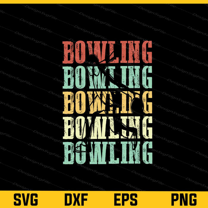 Bowling Bowling Bowling t shirt Svg Cutting Printable File  - Premium Cutting Files in SVG, PNG & EPS Formats - Premium SVG Cutting Files for Crafts