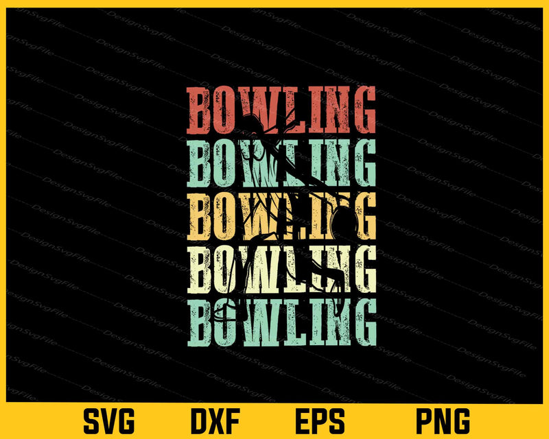 Bowling Bowling Bowling svg