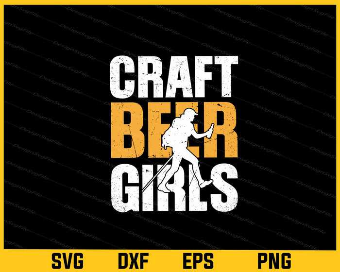Craft Beer Girls Svg Cutting Printable File  - Premium Cutting Files in SVG, PNG & EPS Formats - Premium SVG Cutting Files for Crafts