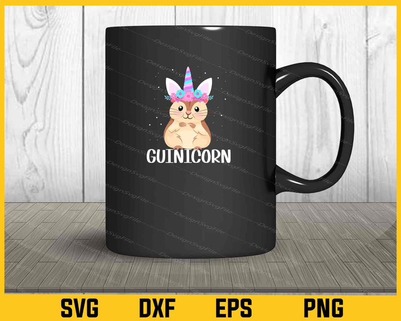 Guinicorn Funny unicorn animal mug