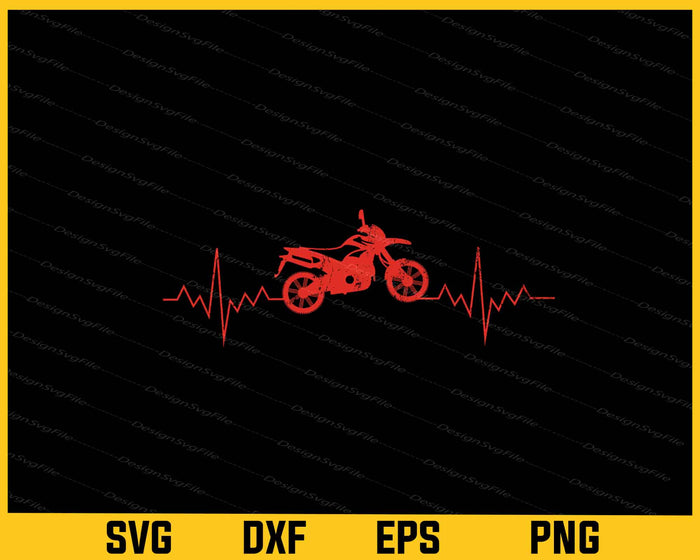 Heartbeat Rider Svg Cutting Printable File  - Premium Cutting Files in SVG, PNG & EPS Formats - Premium SVG Cutting Files for Crafts