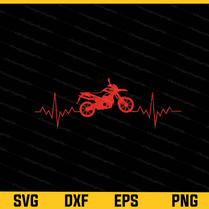 Heartbeat Rider Svg Cutting Printable File  - Premium Cutting Files in SVG, PNG & EPS Formats - Premium SVG Cutting Files for Crafts