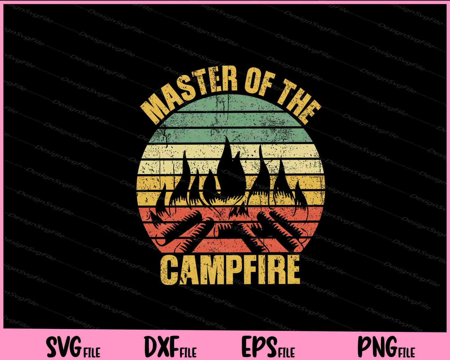 Master of The Campfire Svg Cutting Printable Files  - Premium Cutting Files in SVG, PNG & EPS Formats - Premium SVG Cutting Files for Crafts