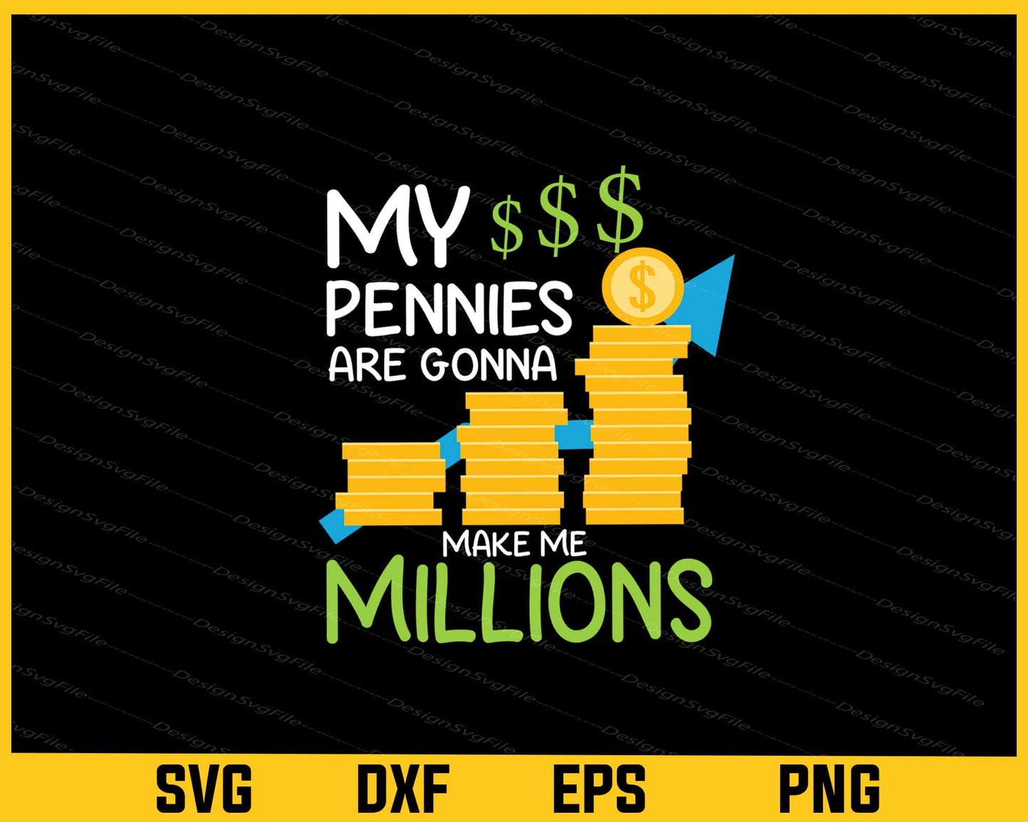 My Pennies Are Gonna Make Me Miltons Svg Cutting Printable File  - Premium Cutting Files in SVG, PNG & EPS Formats - Premium SVG Cutting Files for Crafts