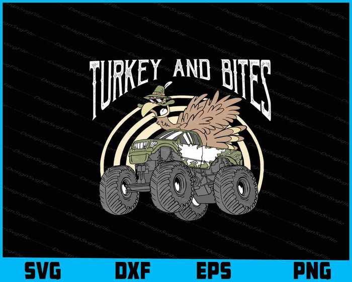 Turkey Bites Monster Truck Thanksgiving