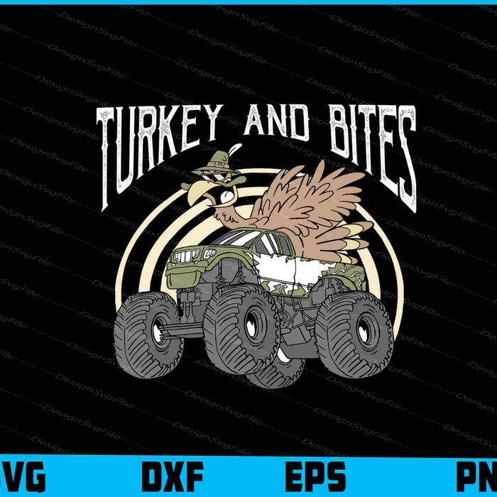 Turkey Bites Monster Truck Thanksgiving