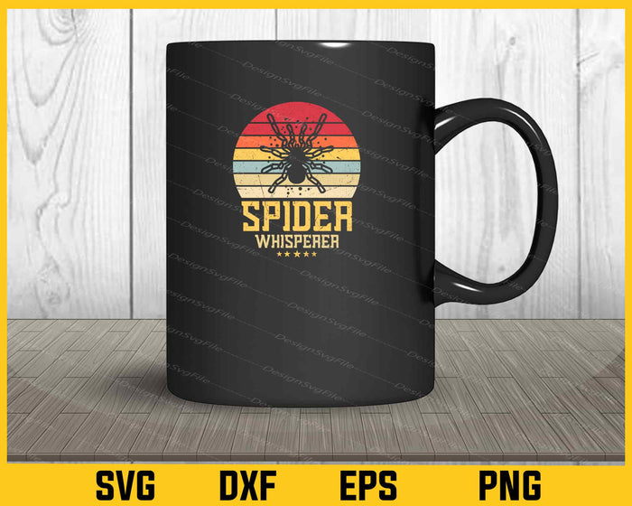 Spider Whisperer I Spider Vintage Svg Cutting Printable File  - Premium Cutting Files in SVG, PNG & EPS Formats - Premium SVG Cutting Files for Crafts
