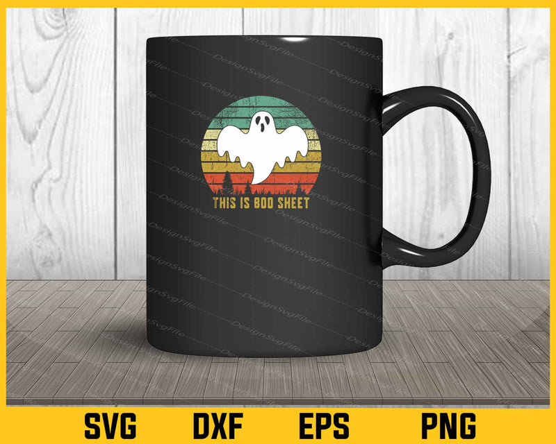 This Is Boo Sheet Halloween mug
