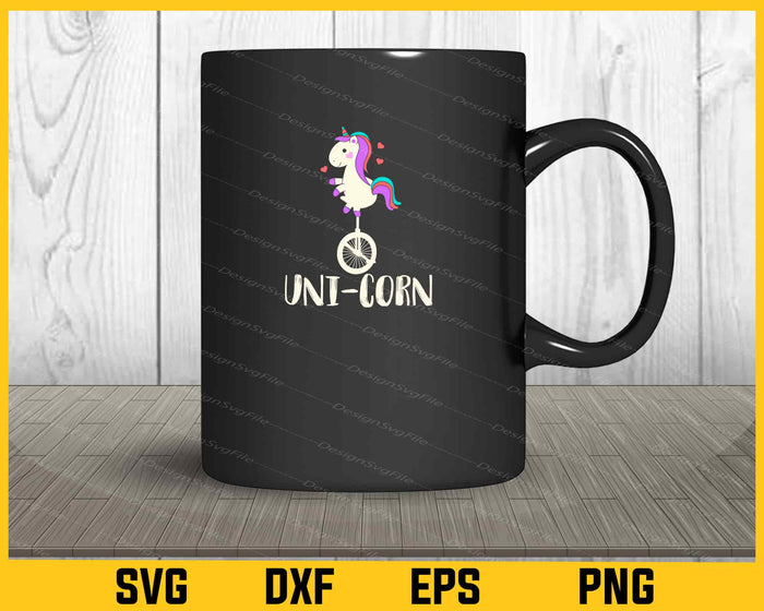 Uni-corn Funny Svg Cutting Printable File  - Premium Cutting Files in SVG, PNG & EPS Formats - Premium SVG Cutting Files for Crafts