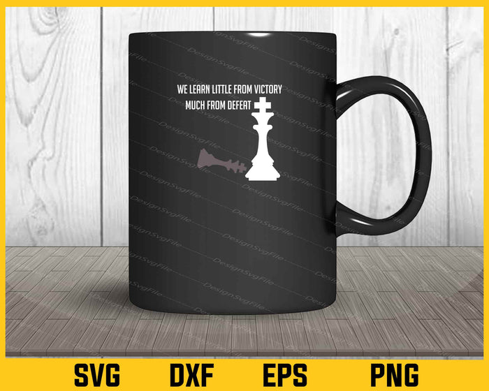 We Learn Little From Victory Much From Defeat Svg Cutting Printable File  - Premium Cutting Files in SVG, PNG & EPS Formats - Premium SVG Cutting Files for Crafts