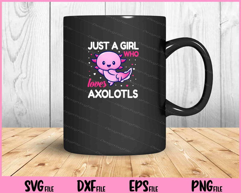 Axolotl Shirt Kids Kawaii Axolotl Girls Women Axolotl mug