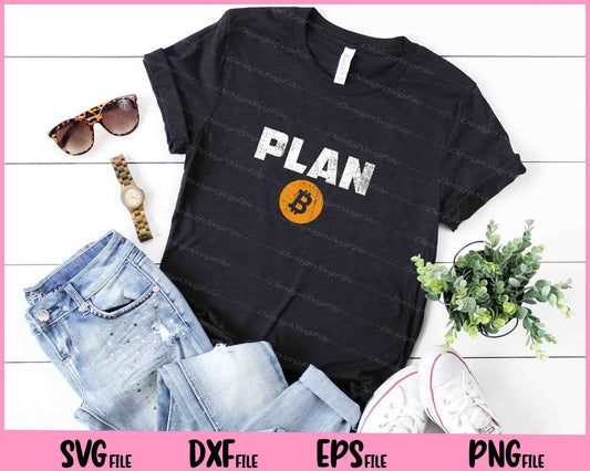 Bitcoin Plan B Cryptocurrency Svg Cutting Printable Files  - Premium Cutting Files in SVG, PNG & EPS Formats - Premium SVG Cutting Files for Crafts