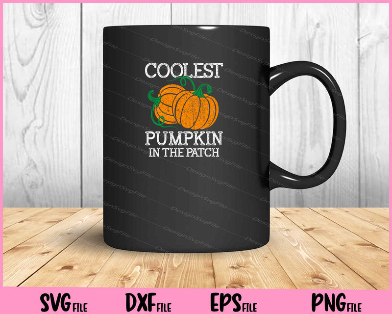 Coolest Pumpkin In The Patch Halloween mug