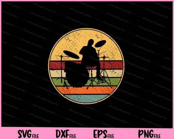Drums music funny Svg Cutting Printable Files