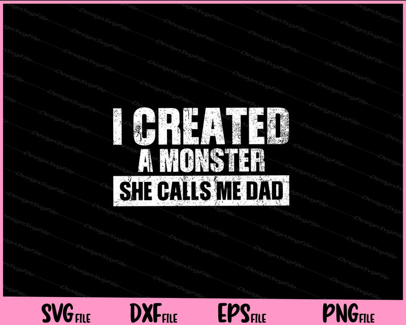 Gift for Dad from Daughter First Father's Day Svg Cutting Printable Files  - Premium Cutting Files in SVG, PNG & EPS Formats - Premium SVG Cutting Files for Crafts