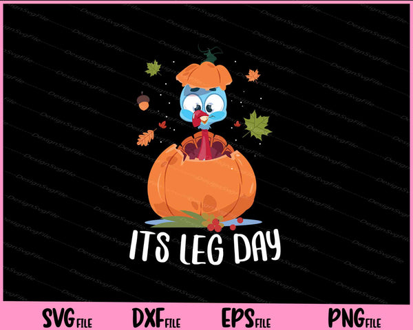 Turkey Exercise Workout Thanksgiving Day Its Leg svg