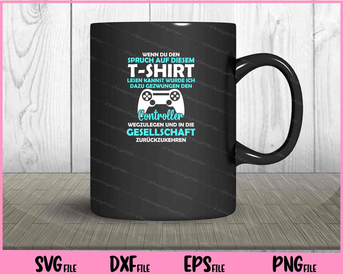 Gamer Zocker Games Gaming Svg Cutting Printable Files  - Premium Cutting Files in SVG, PNG & EPS Formats - Premium SVG Cutting Files for Crafts