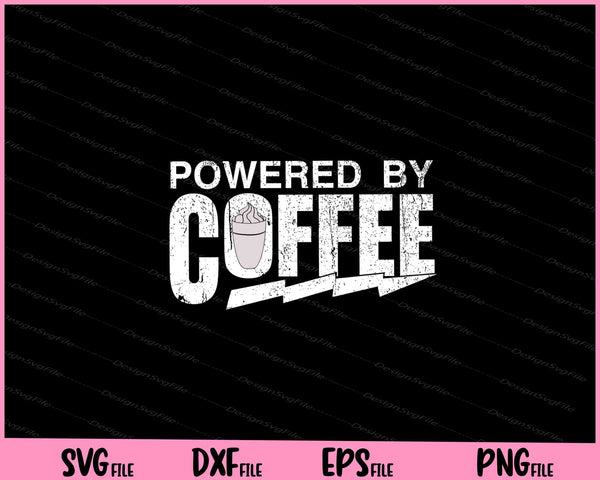 Powered by Coffee svg