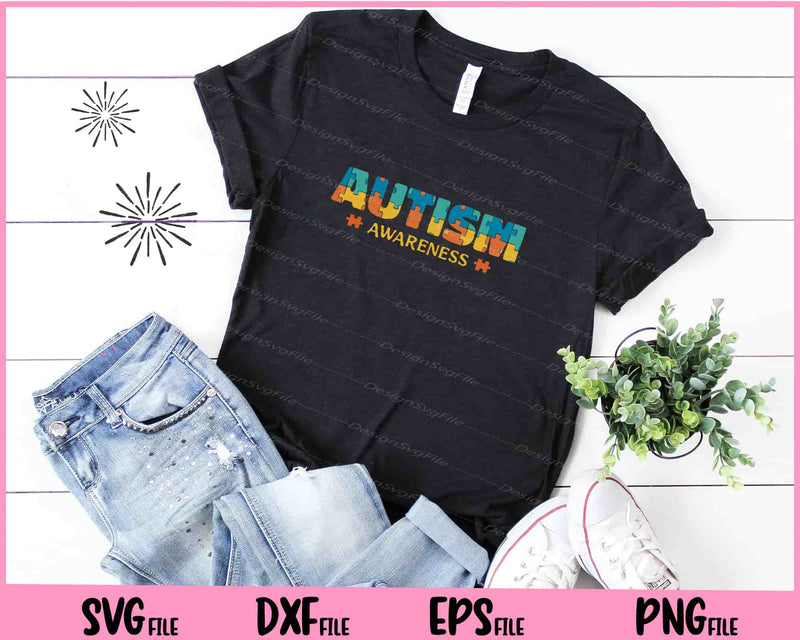 autism awareness puzzle  t shirt