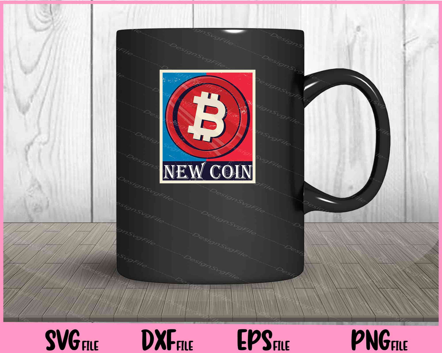 crypto NEW COIN Svg Cutting Printable Files  - Premium Cutting Files in SVG, PNG & EPS Formats - Premium SVG Cutting Files for Crafts