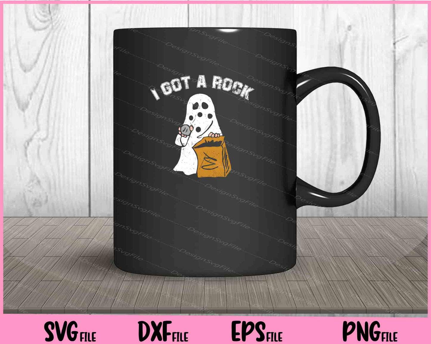 I Got A Rock Halloween Svg Cutting Printable Files  - Premium Cutting Files in SVG, PNG & EPS Formats - Premium SVG Cutting Files for Crafts