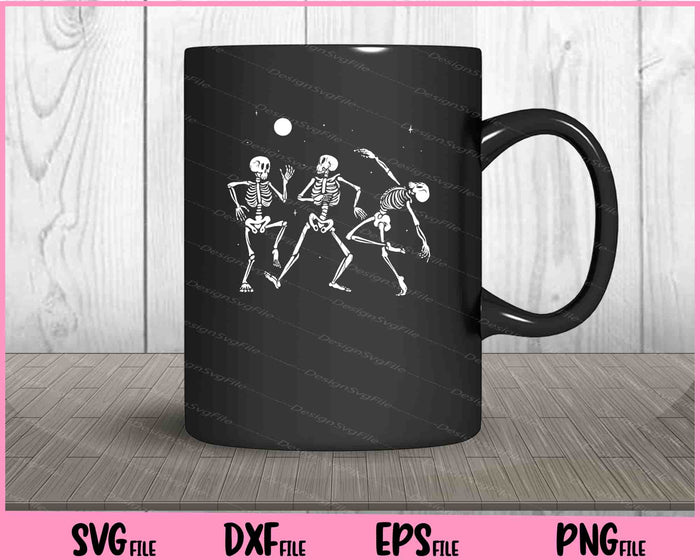 skeletons dancing Halloween Svg Cutting Printable Files  - Premium Cutting Files in SVG, PNG & EPS Formats - Premium SVG Cutting Files for Crafts